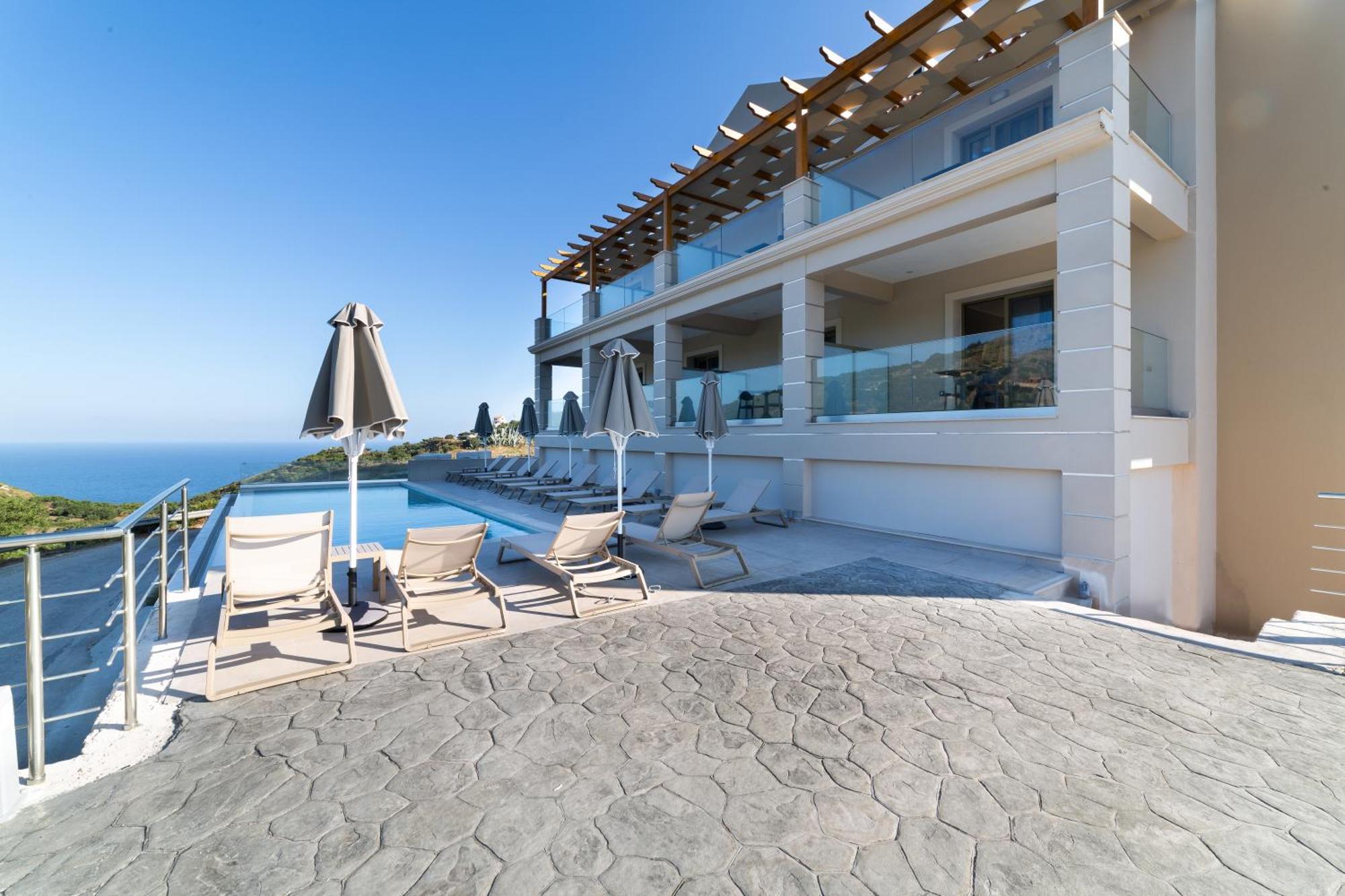 Sky View Suites Kefalonia Vóvikes Exteriér fotografie